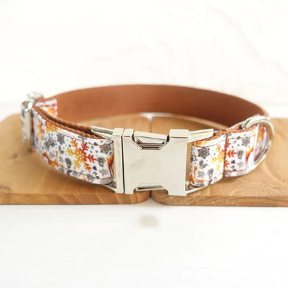 Golden Festive Dog Collar by MUTTCO