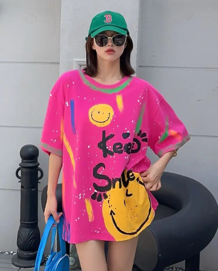 Plus Size Short Sleeve T-Shirt for Women